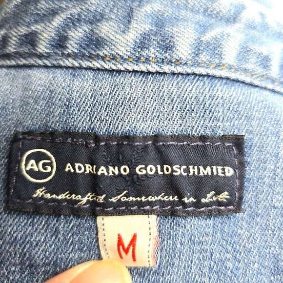AG denim jacket “The Pilot” Women Size M - Picture 7 of 8